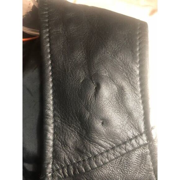 Leather bike vest women's‎ sizes m - Picture 13 of 13